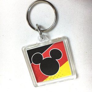 Disney Mickey D23 Keychain celebrating Mickey's 90th